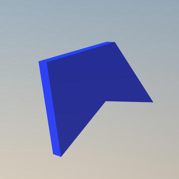 Polygon to mesh. MIT.