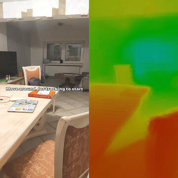 WebXR Depth Sensing: Texture