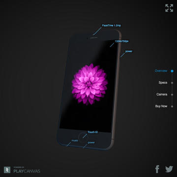PlayCanvas iPhone6