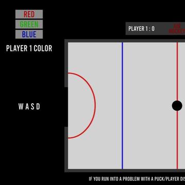 2 Player Air Hockey